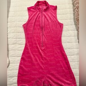 SKIMS pink bodysuit